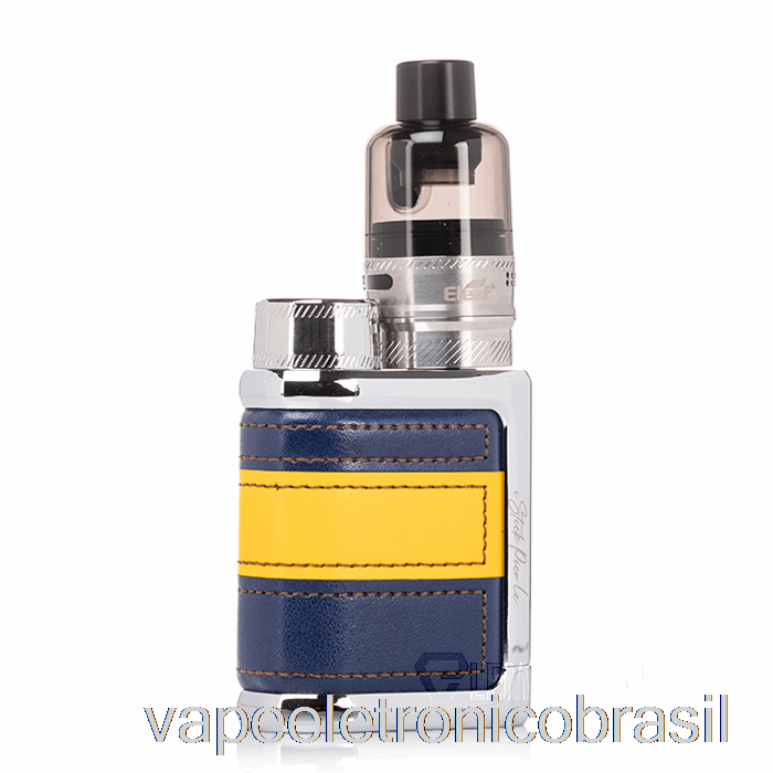 Vape Recarregável Eleaf Istick Pico Le 75w Starter Kit Amarelo Azul